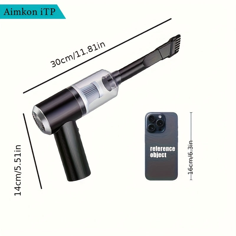 Cordless Car Vacuum – Rechargeable & Powerful