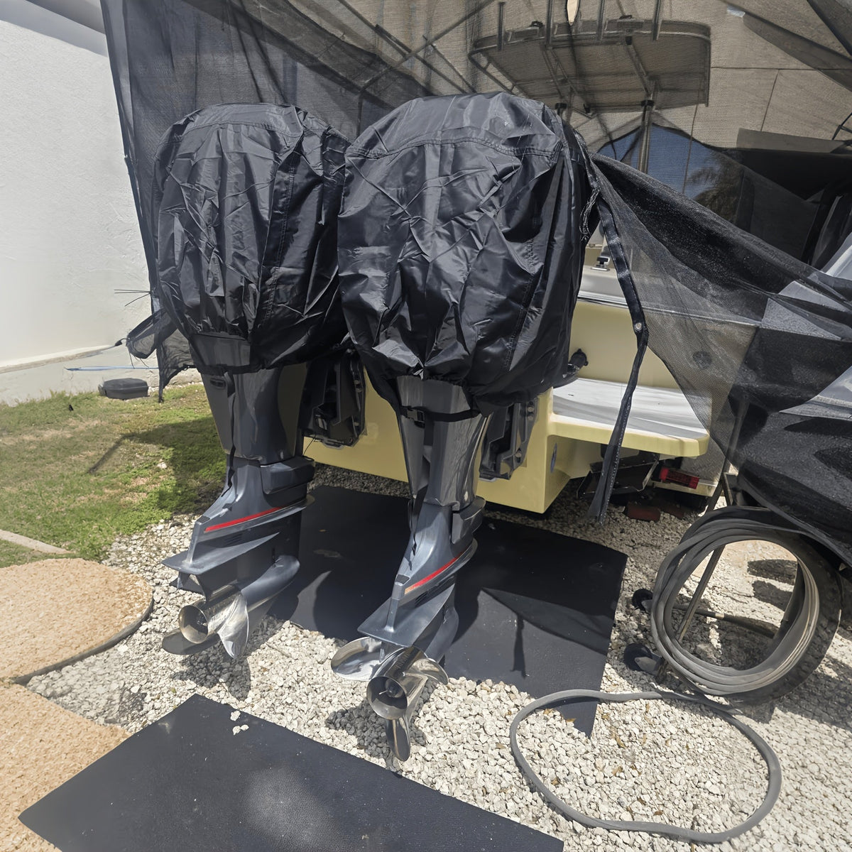 Marine Motor Cover 420D – Universal Protection