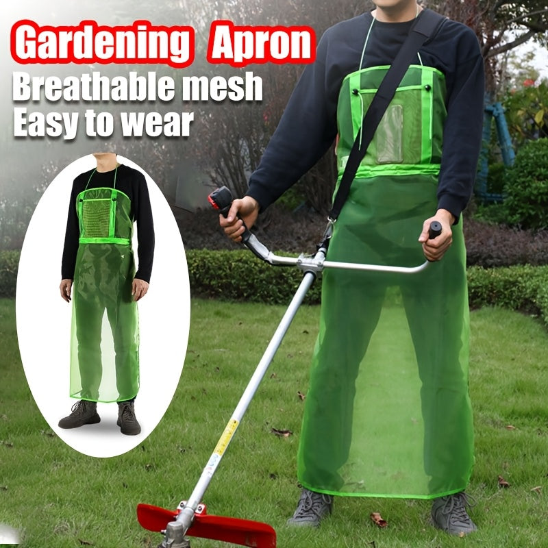 Mesh garden apron