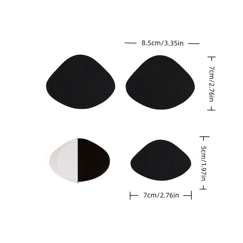 Shoe repair patches detail