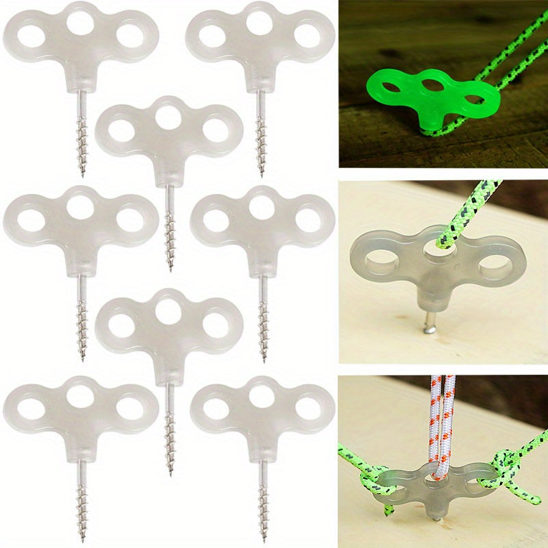Tent Pegs 8-Pack – Heavy-Duty Ground Stakes