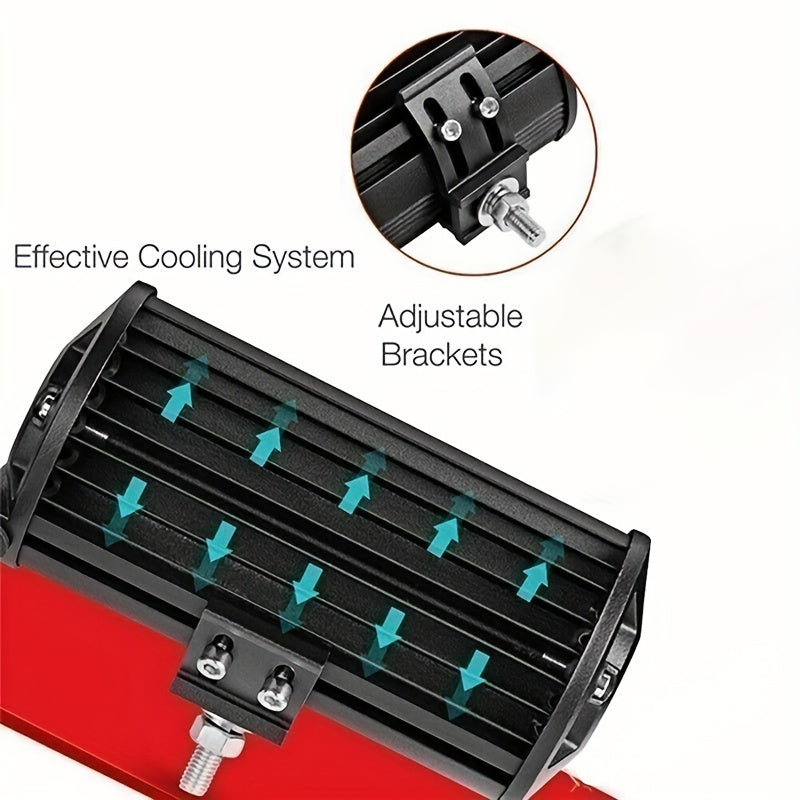 Work Light Bar 120W – 7 LED Spot & Flood