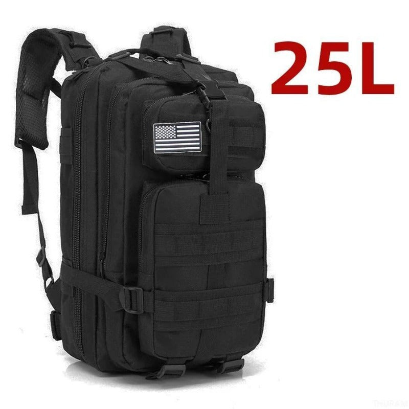 Hiking Backpack 1000D – 25–50L Hard-Wearing