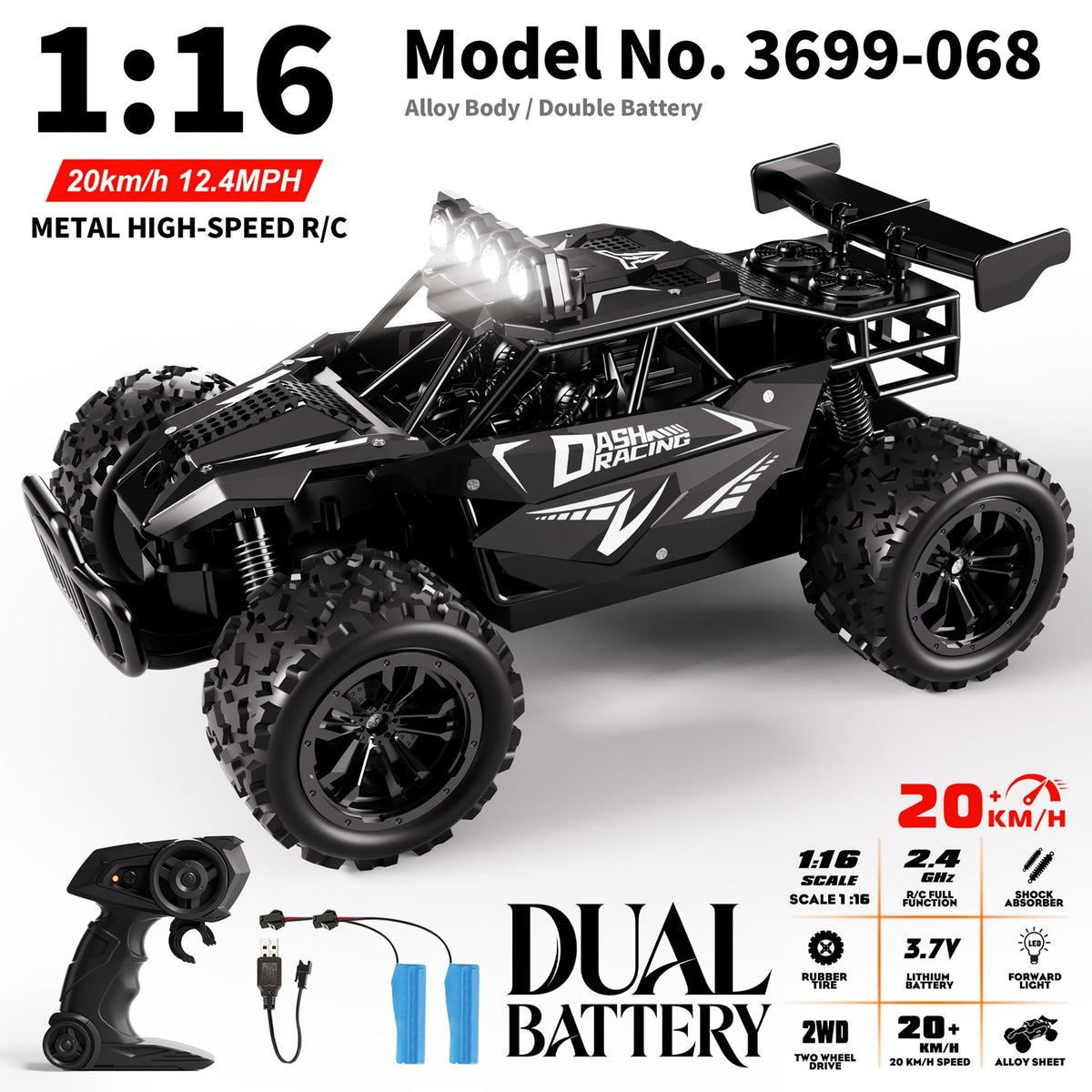 Remote control car close-up