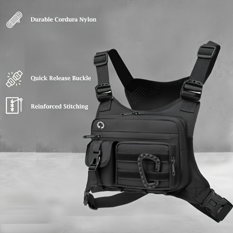 Tactical Chest Bag – Adjustable with Multiple Pockets