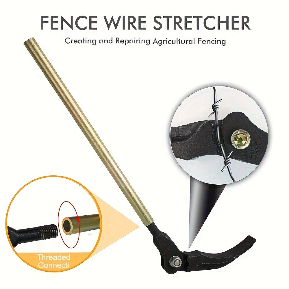 Wire tensioner in use