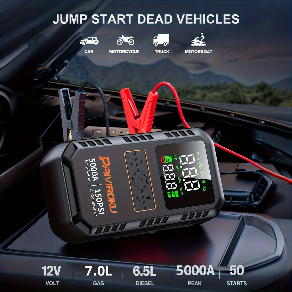Battery booster jump leads