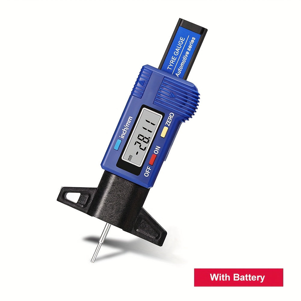 Digital Tyre Tread Depth Gauge – LCD Display