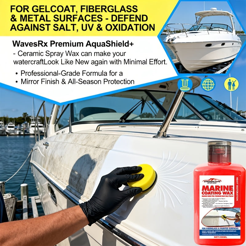 Nano Coating Wax – Ceramic Protection for Car & Boat