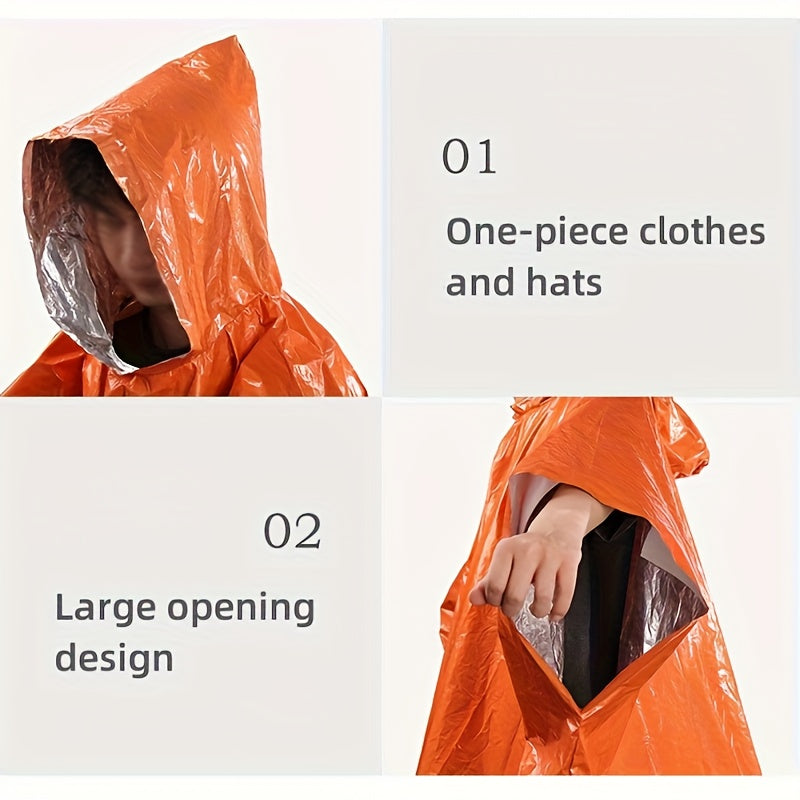 Emergency Rain Jacket – Lightweight & Packable Rain Cover