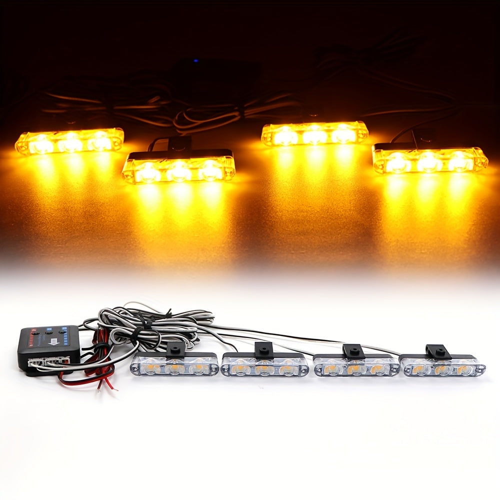 Grille Lights LED 3-Pack – Surface-Mounted 12V