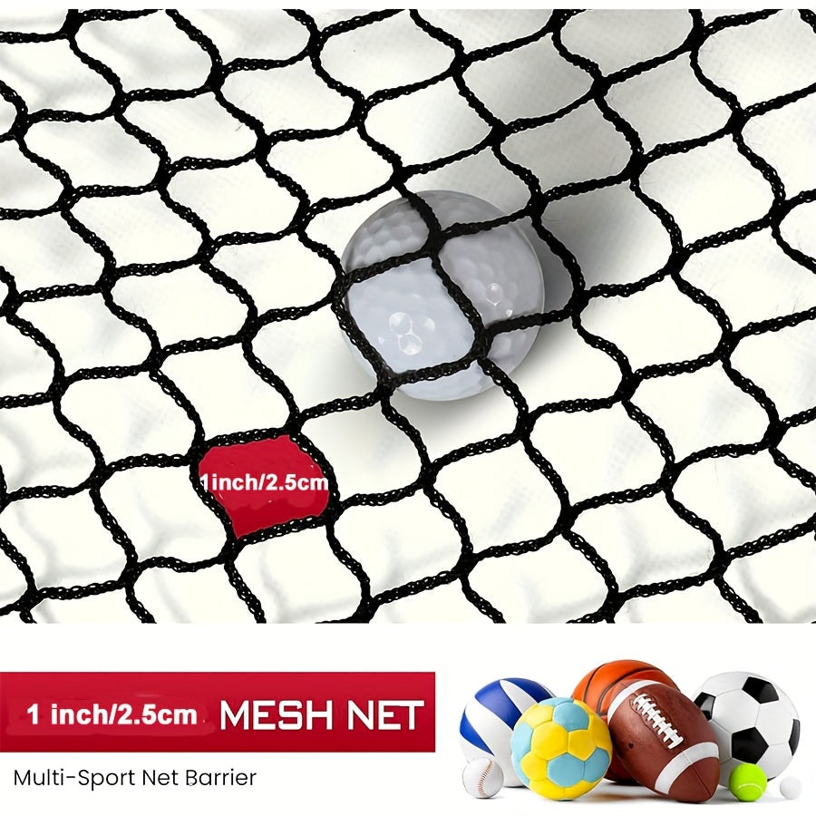 Golf net in use