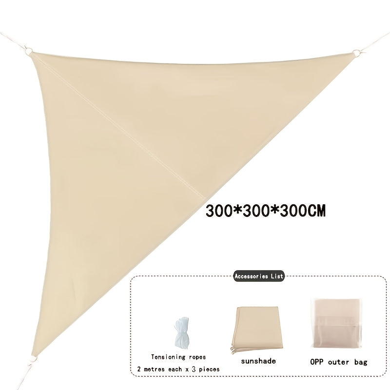Sun sail size options