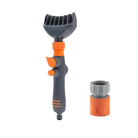 Pool filter cleaning brush