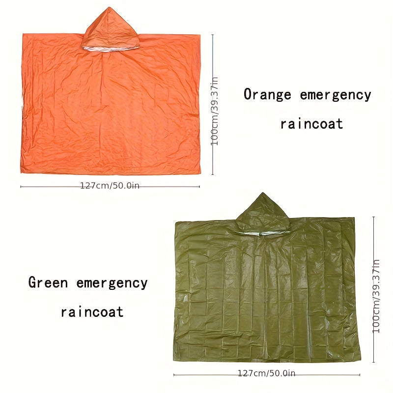 Emergency Rain Jacket – Lightweight & Packable Rain Cover