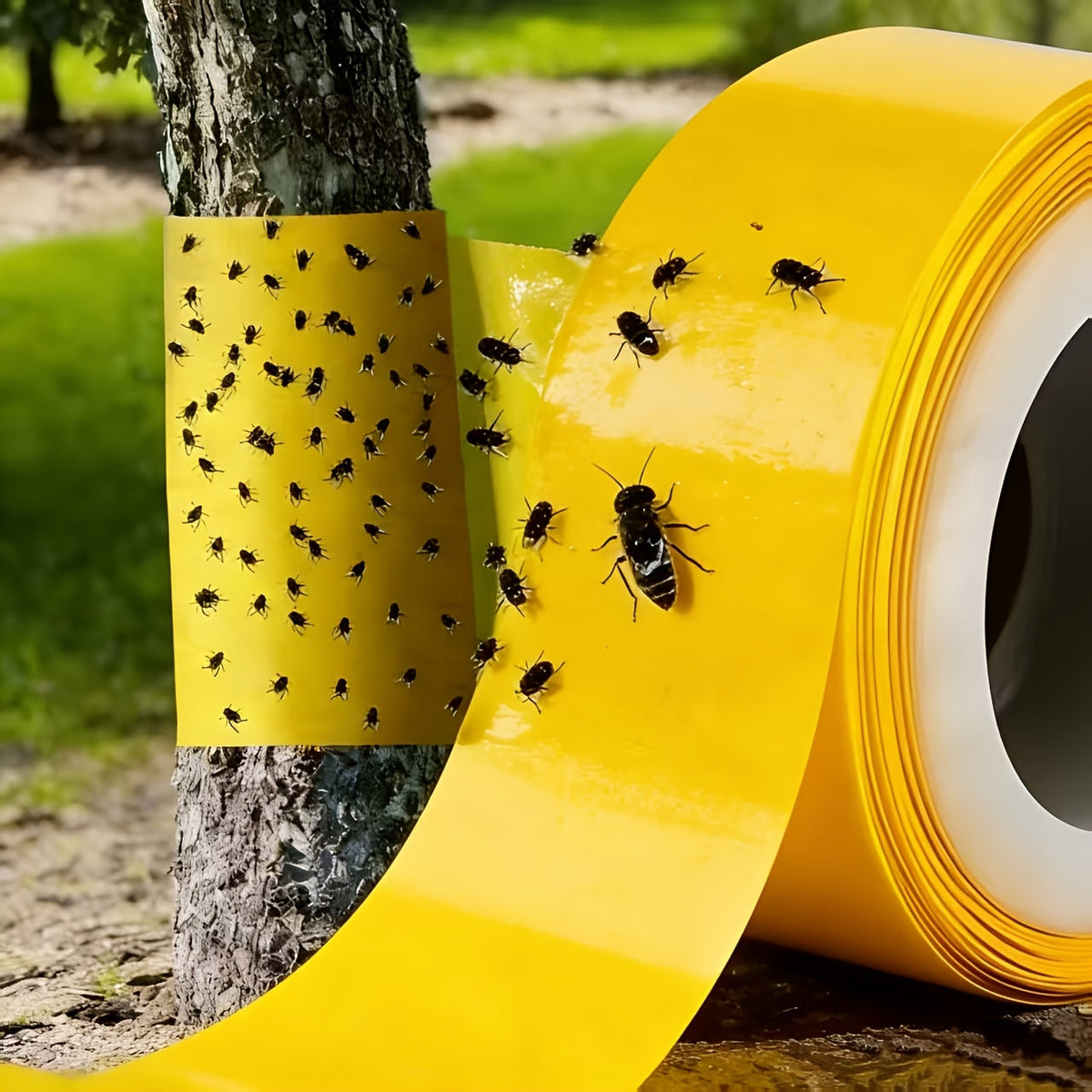 Self-Adhesive Tree Band – Insect Trap for Fruit Trees