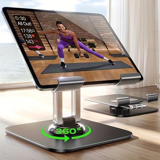 Rotating tablet stand