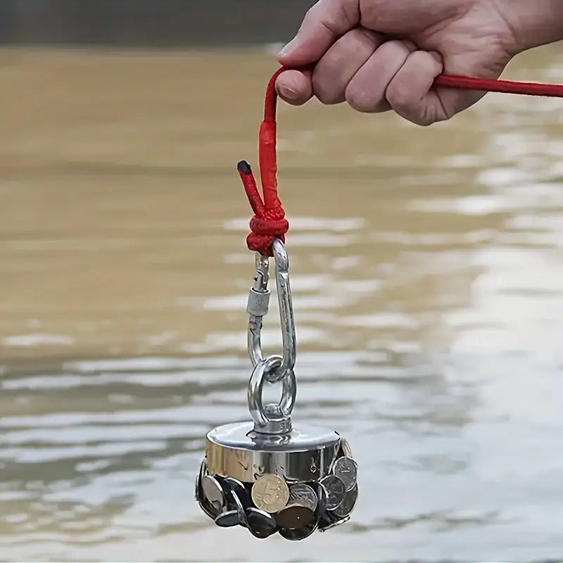 Magnet fishing kit 320lb with rope