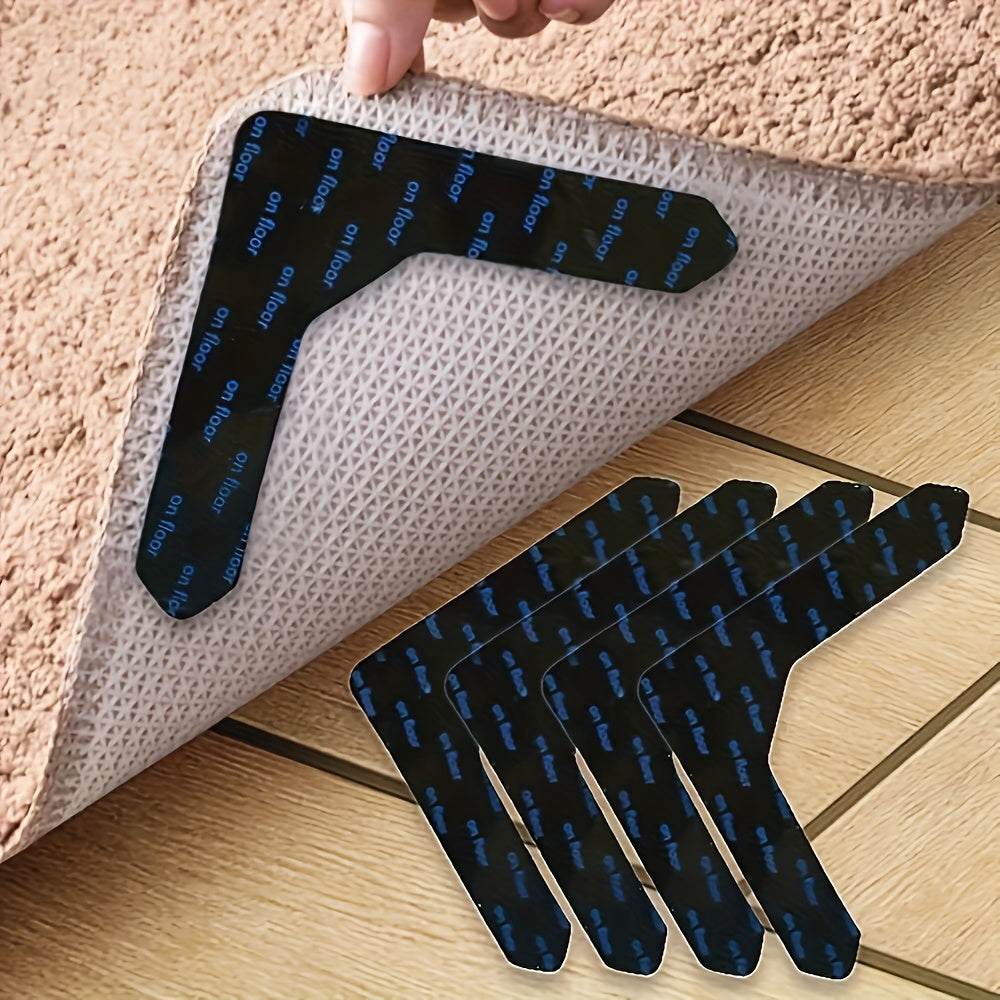 Anti-slip rug grippers