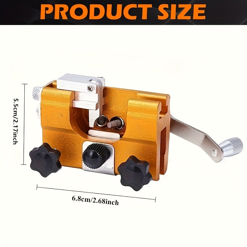Hand-Crank Chain Sharpener – Chainsaw Sharpening Tool