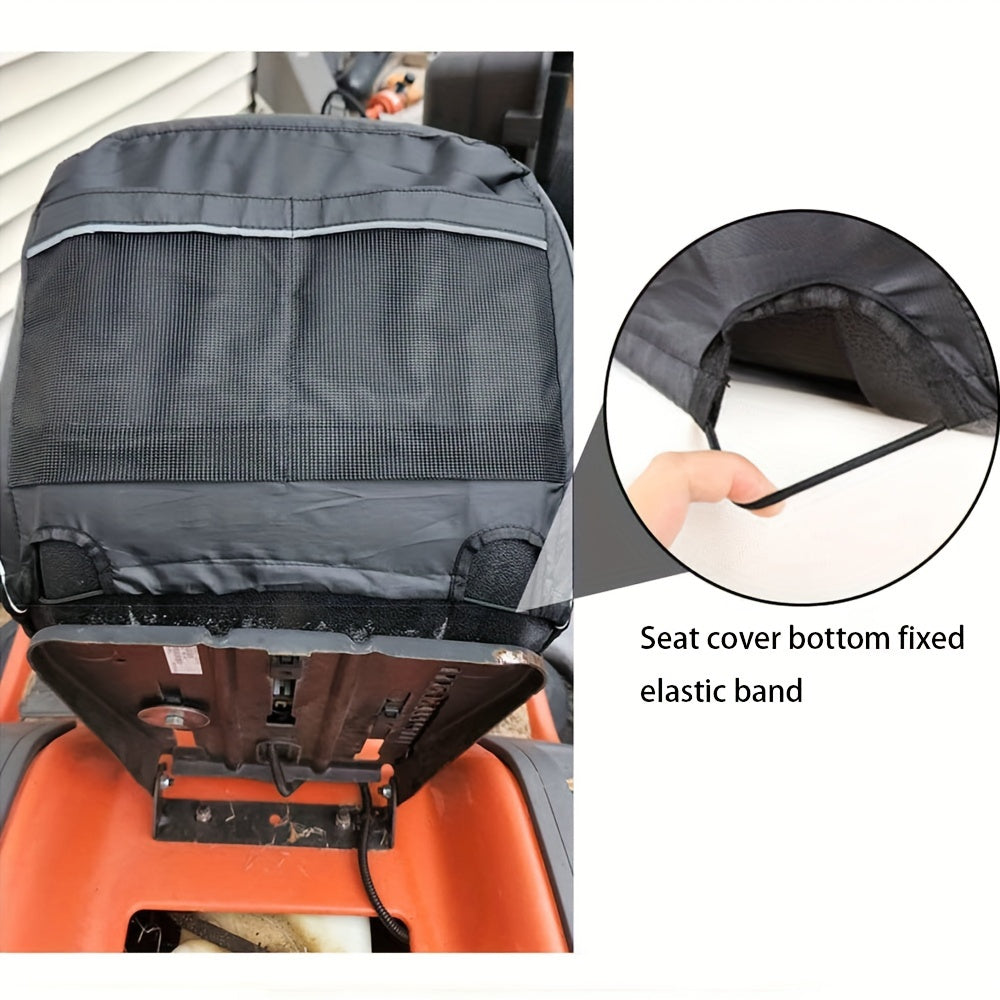 Seat cover in use
