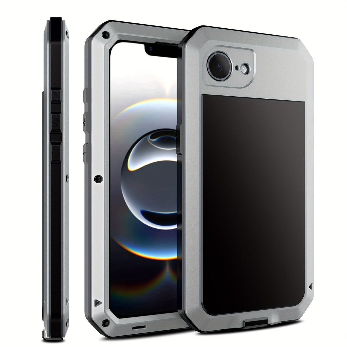 Shockproof iPhone Case – with Lanyard & Screen Protector