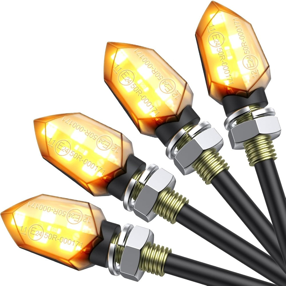 Motorbike LED indicators 4-pack
