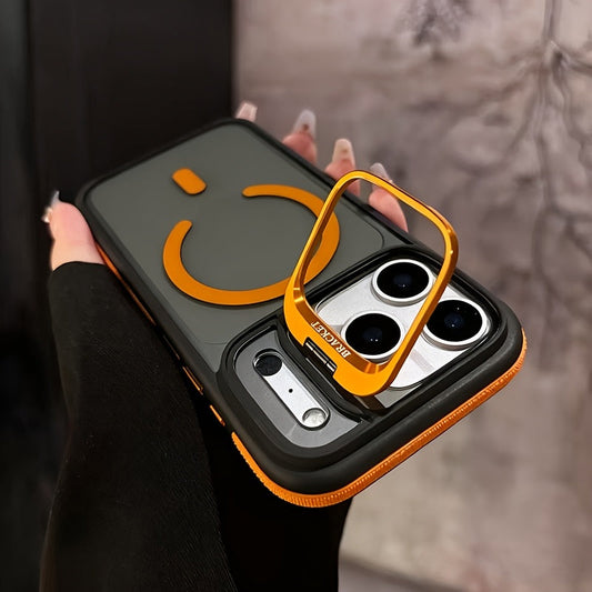 Magnetic phone case with stand