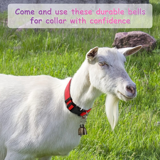 Goat collar with copper bell