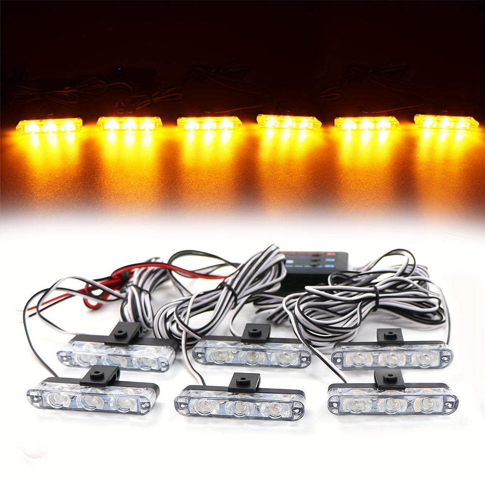 Grille Lights LED 3-Pack – Surface-Mounted 12V
