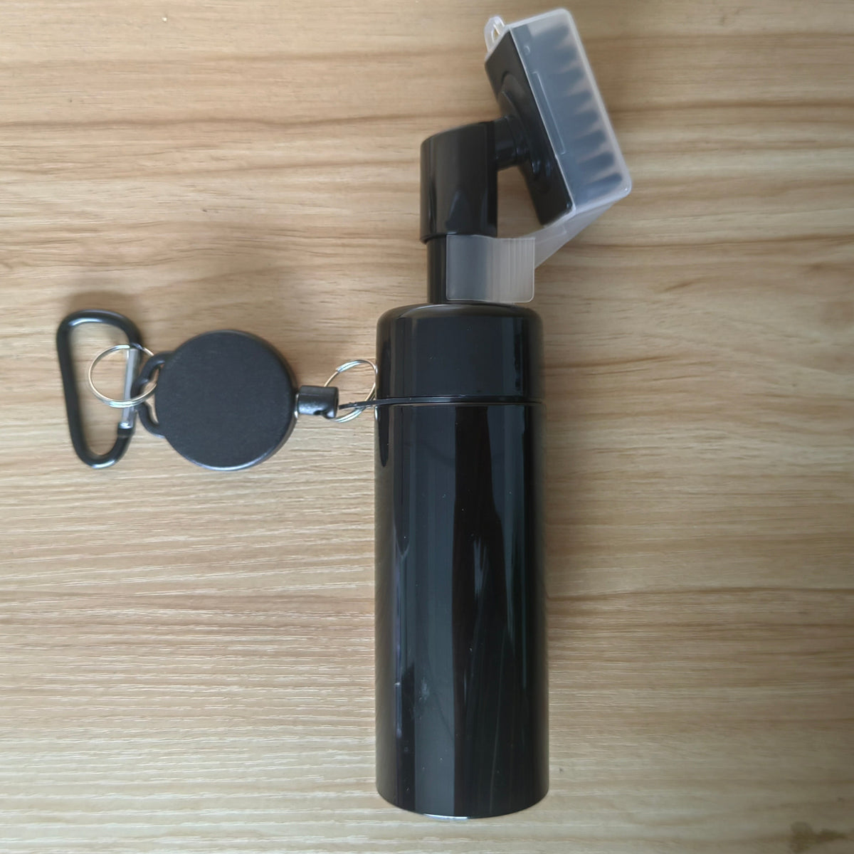 Golf brush in use