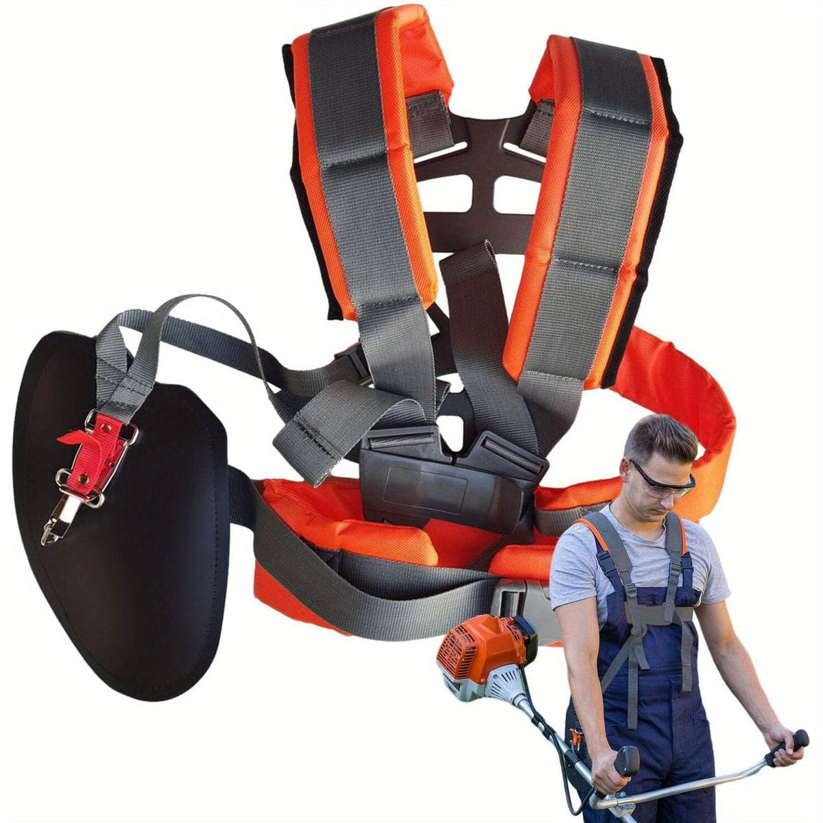 Trimmer Shoulder Strap – Adjustable Nylon Harness