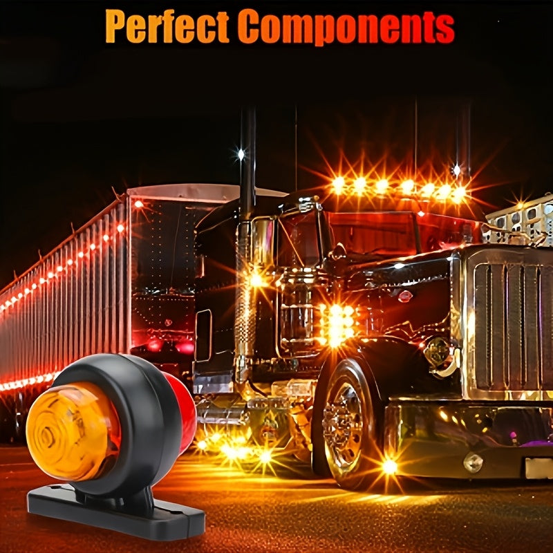 Side Lights LED 4-Pack – Extra Lights for Trucks