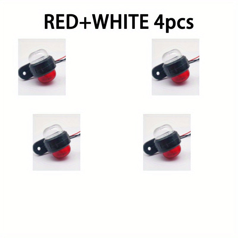 Side Lights LED 4-Pack – Extra Lights for Trucks