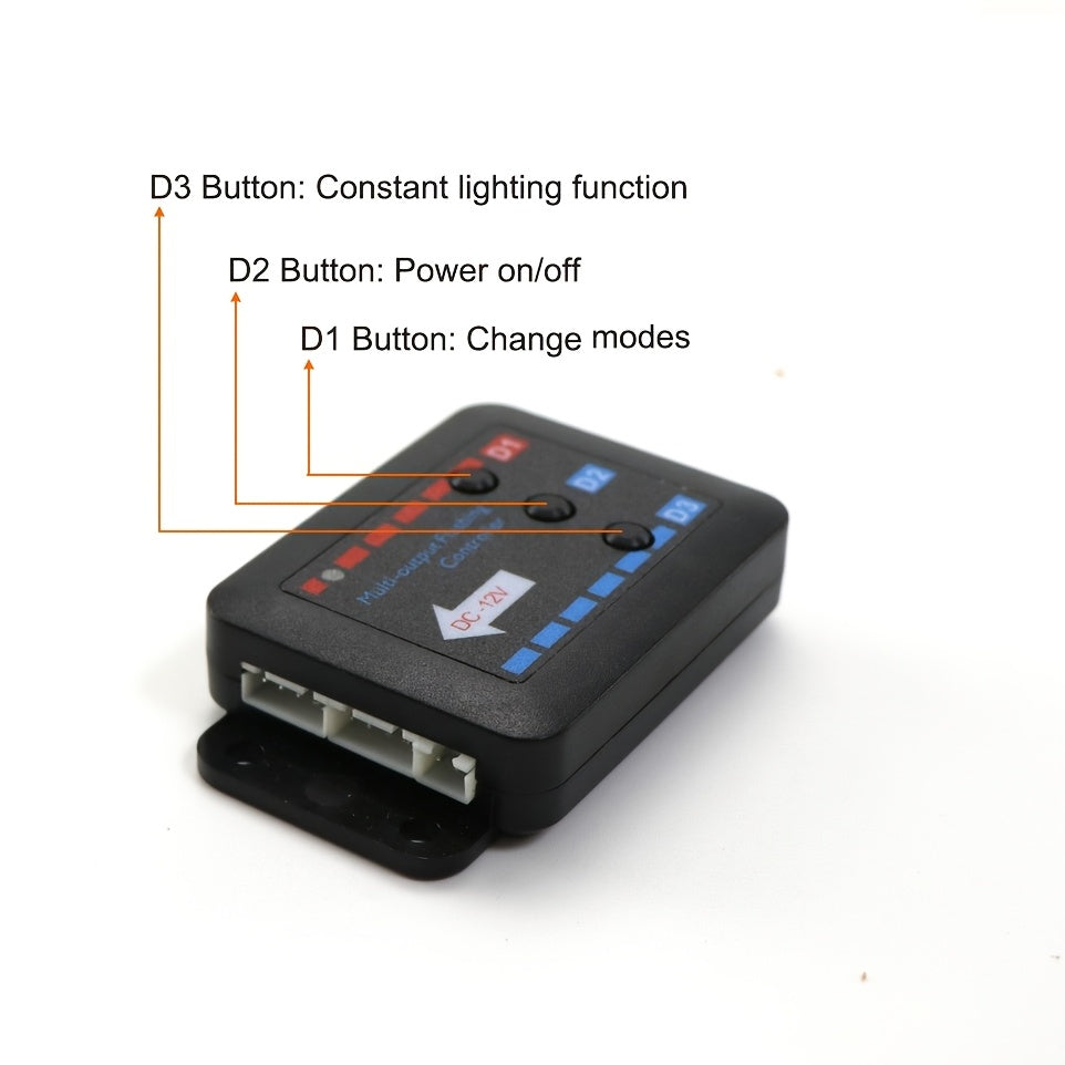 Grille Lights LED 3-Pack – Surface-Mounted 12V