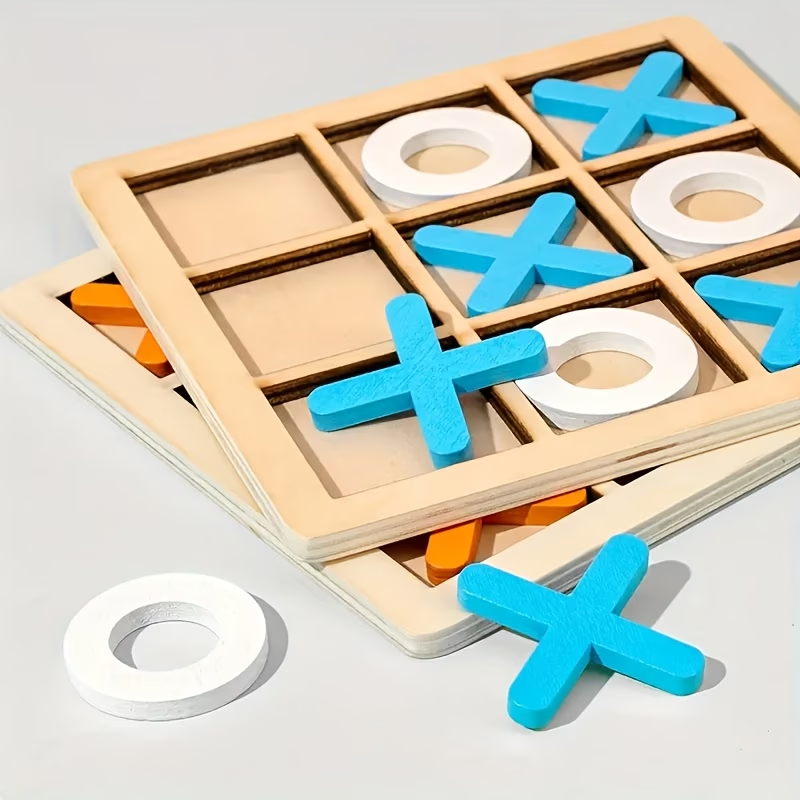 Close-up of the board with the pieces in their slots