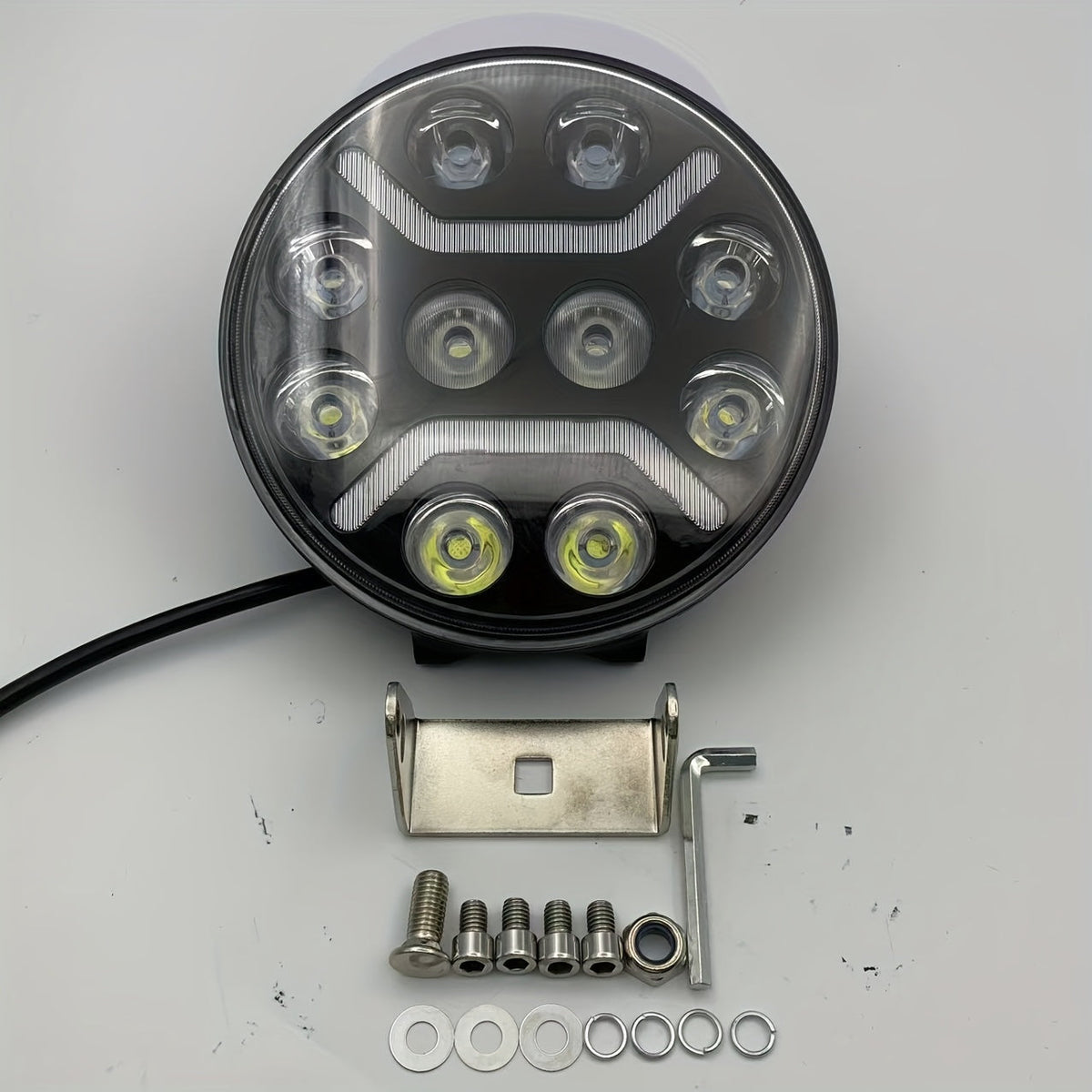 LED Work Lamps 90W – 7–9" for Trucks & Tractors