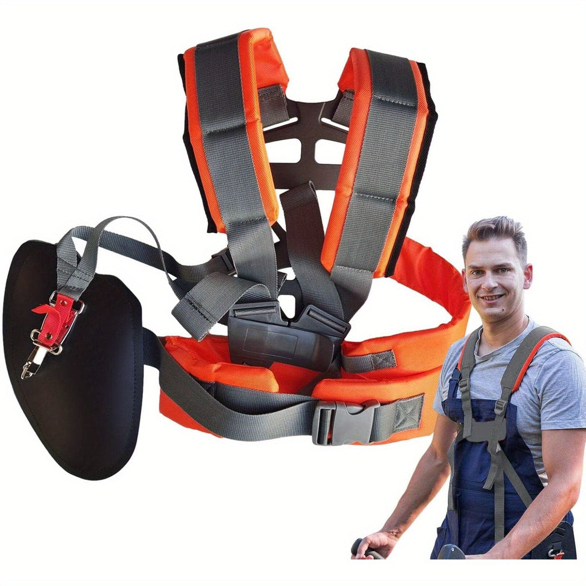 Trimmer Shoulder Strap – Adjustable Nylon Harness