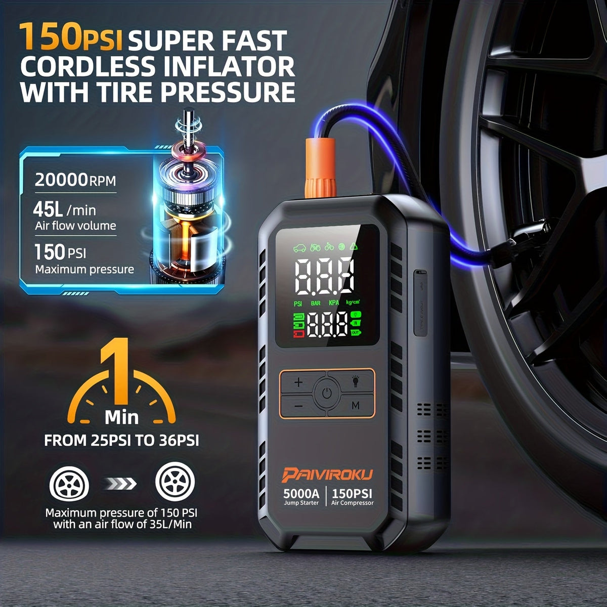150 psi air compressor