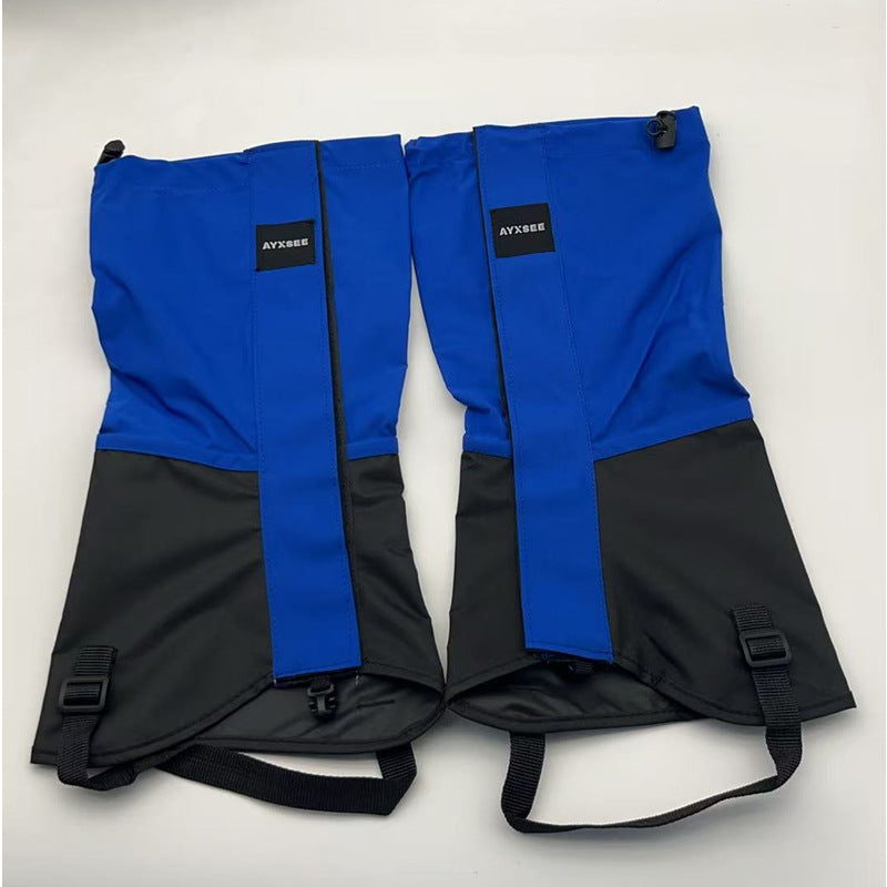Gaiters in blue