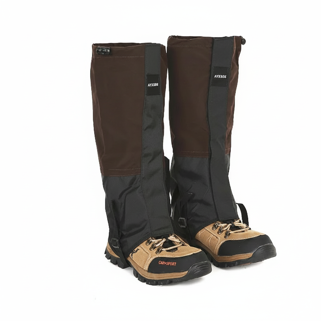 Gaiters in brown