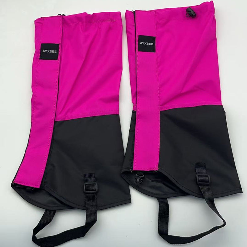 Gaiters in pink