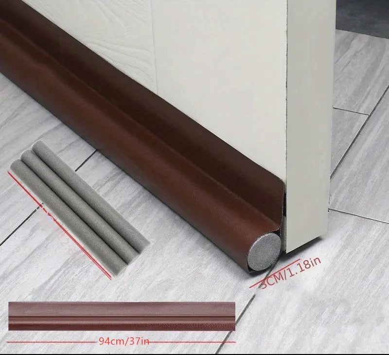 The seal fitted to the bottom of a door