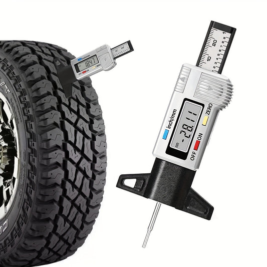 Digital tyre tread depth gauge