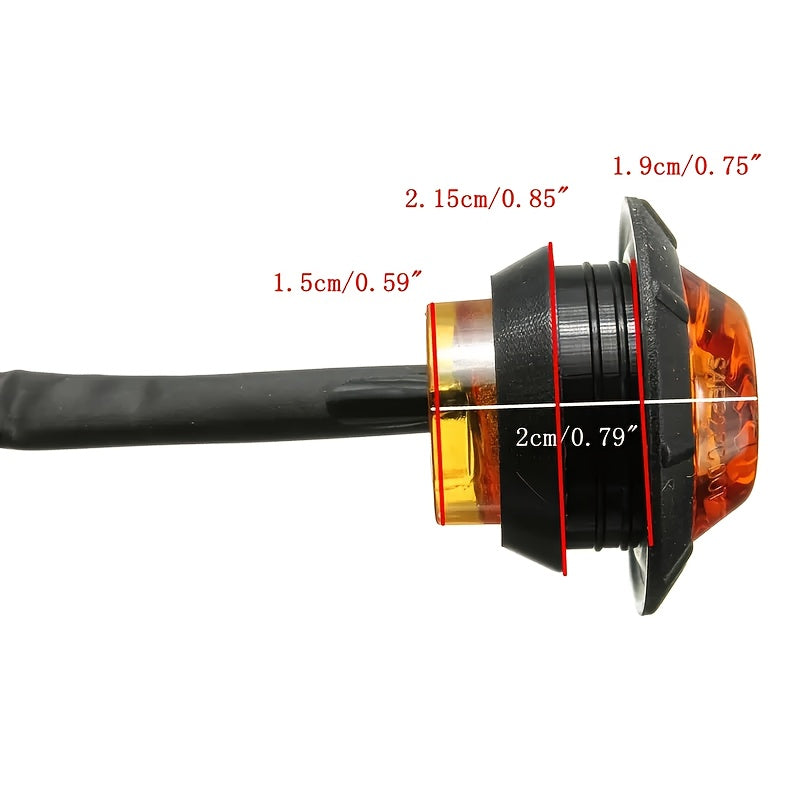 Side Marker Lights LED 20-Pack – 12V for Cars & Trucks