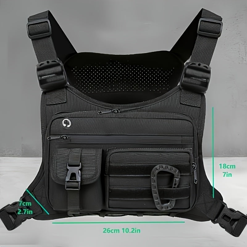 Tactical Chest Bag – Adjustable with Multiple Pockets