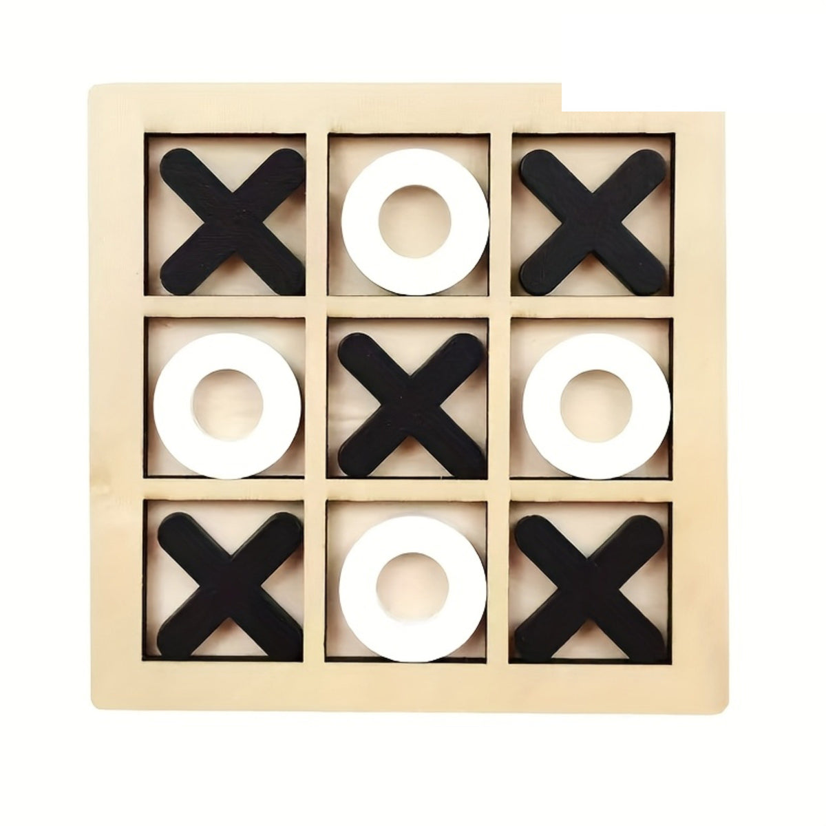 Luffarschack – blacka brickor