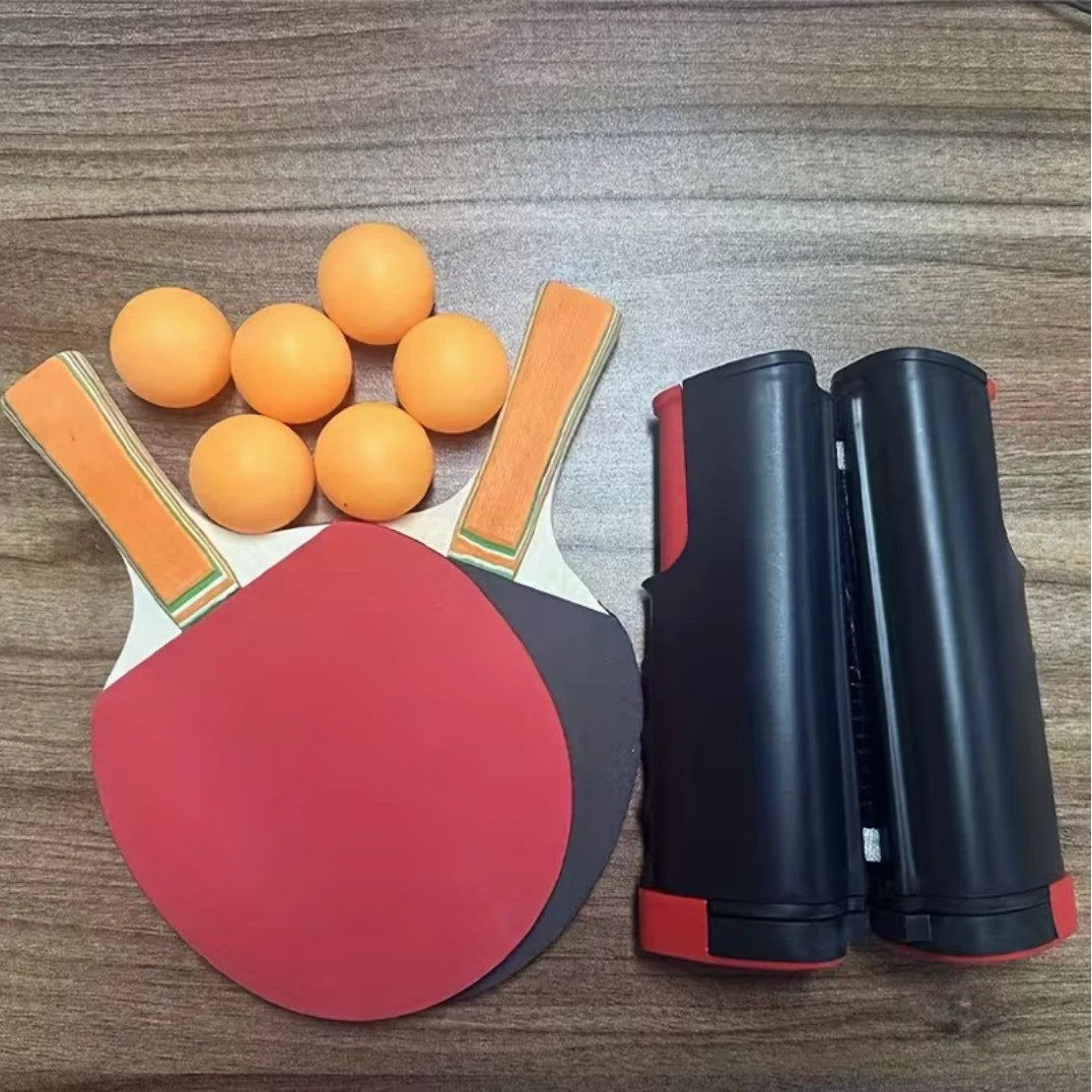 The set with black net holders