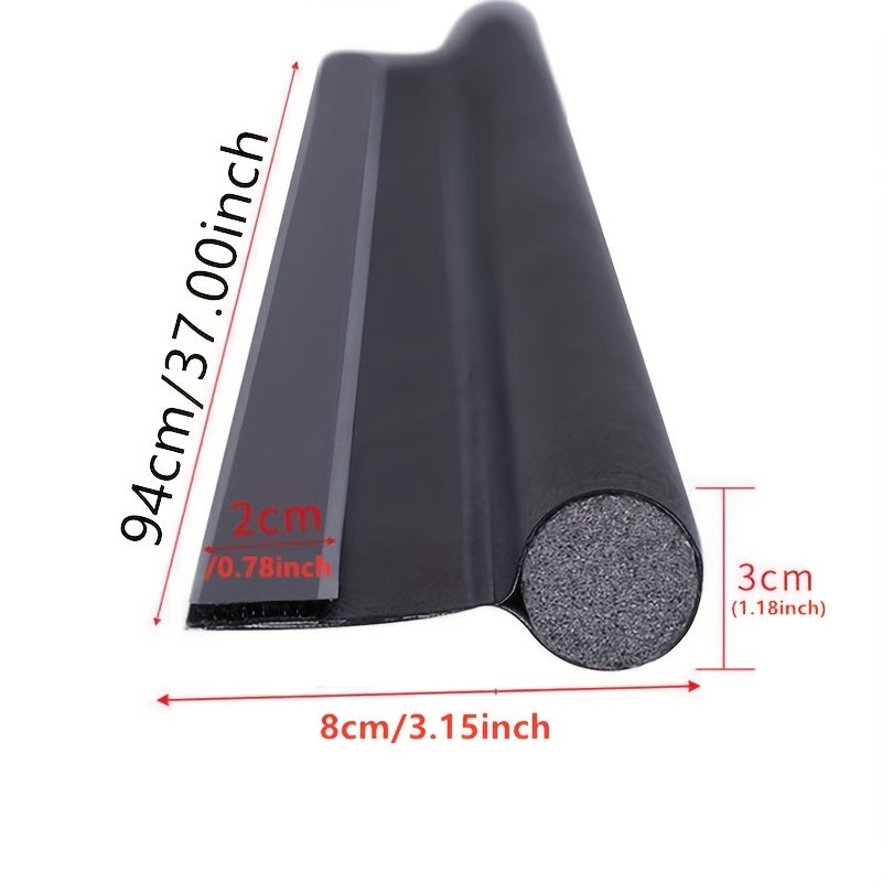 Dimensions – 94 cm long, 3 cm foam cylinder, 8 cm flap